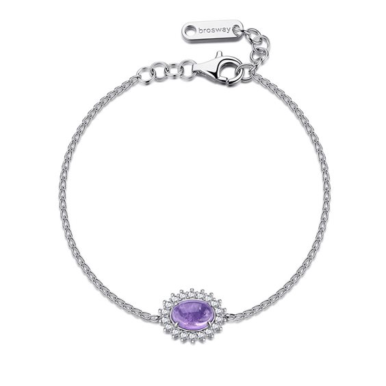 Bracciale Brosway Donna FANCY - MAGIC PURPLE in Argento FMP128 - FMP128